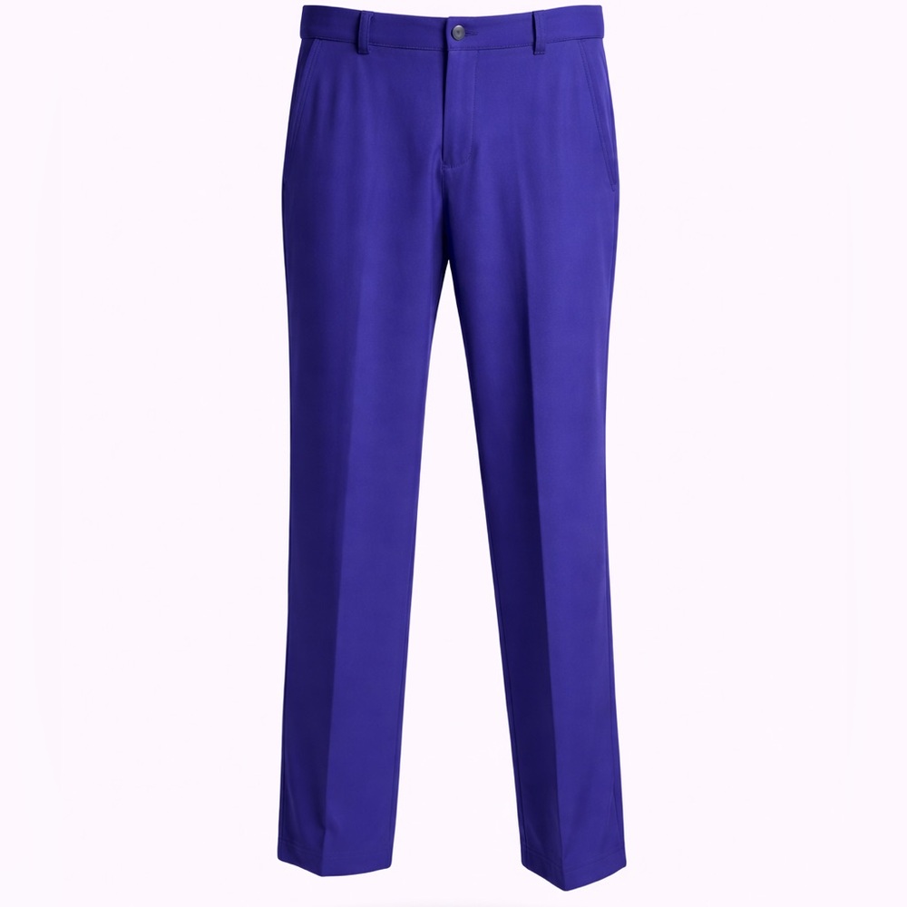 adidas Straight Leg Pants in Violet Blue
